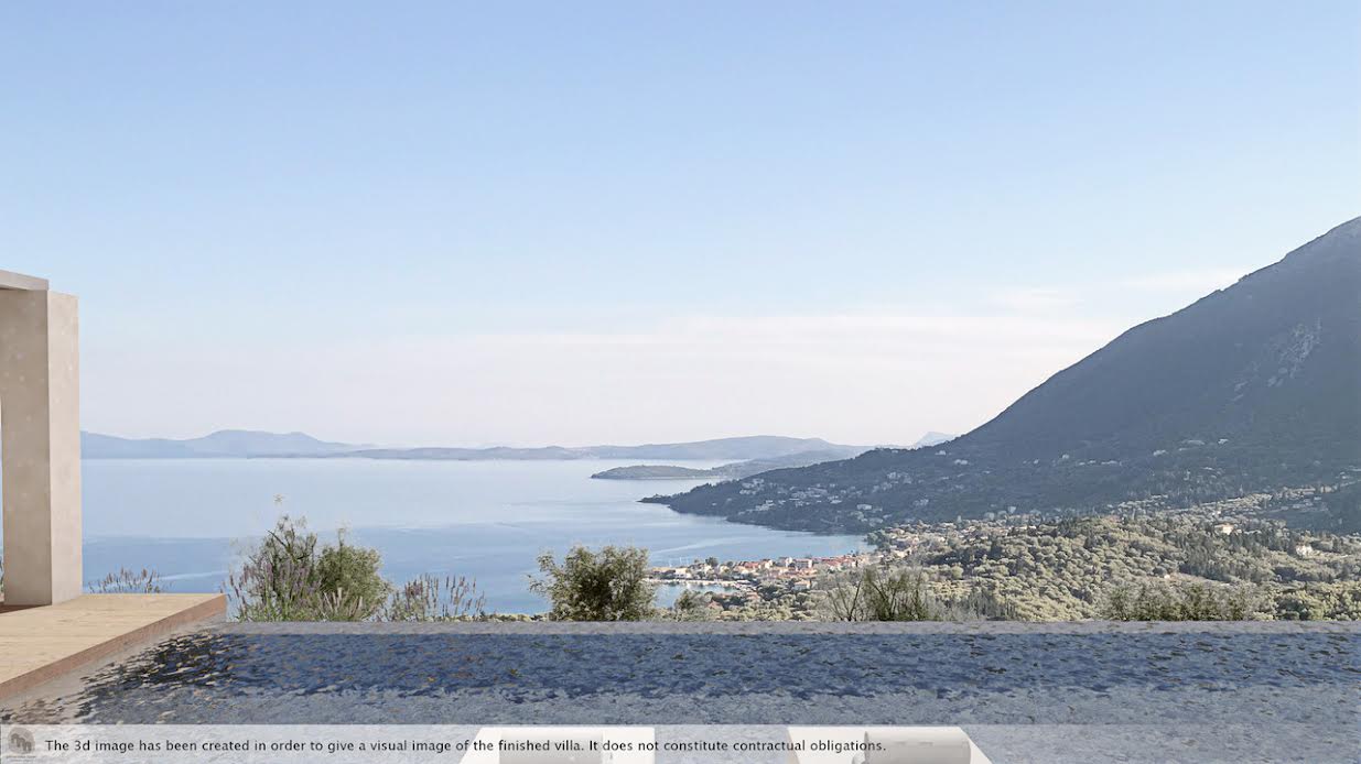 Scenic 2050m² Building Land in Katouna, Lefkada with Sea Views