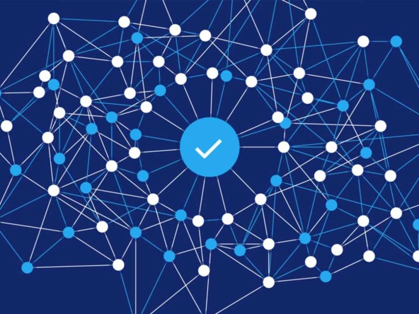 Banner featuring a tick and multi-directional arrows, symbolising the well-rounded approach of Porto Katsiki Real Estate to Real Estate Prices in Lefkada